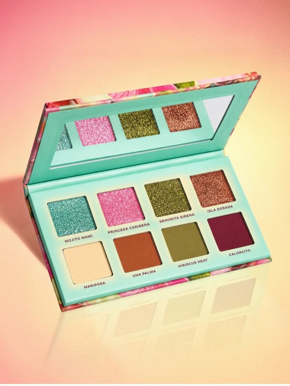 Alamar Cosmetics Princesa Del Caribe Pressed Pigment Palette New In Box